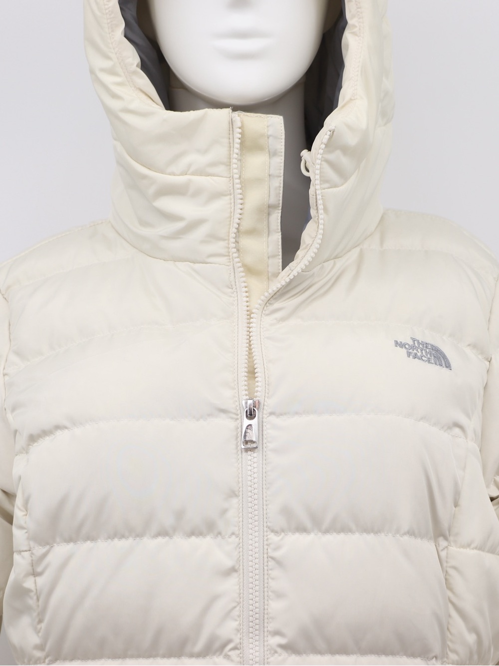 New The North Face Women’s Medium Gotham Quilted Down Parka II Vintage White - Picture 3 of 16